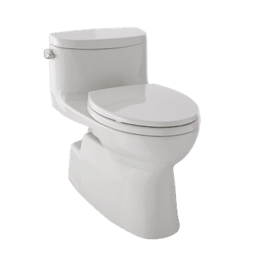 TOTO? Carolina? II One-Piece Elongated 1.28 GPF Universal Height Skirted Toilet with CeFiONtect?, Sedona Beige - MS644114CEFG#12