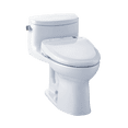 thumbnail image 1 of TOTO® Connect+® Kit Supreme® II One-Piece Elongated 1.28 GPF Toilet and Washlet® S300e Bidet Seat, Cotton White - MW634574CEFG#01, 1 of 3