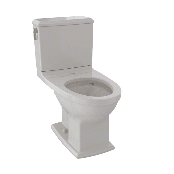 TOTO® Connelly® Two-Piece Elongated Dual-Max®, Dual Flush 1.28 and 0.9 GPF Universal Height Toilet with CEFIONTECT, Sedona Beige - CST494CEMFG#12