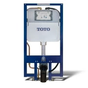 TOTO DUOFIT In-Wall Dual Flush 1.28 and 0.9 GPF Tank System with WASHLET + Auto Flush Ready Copper Supply Line - WT173MA
