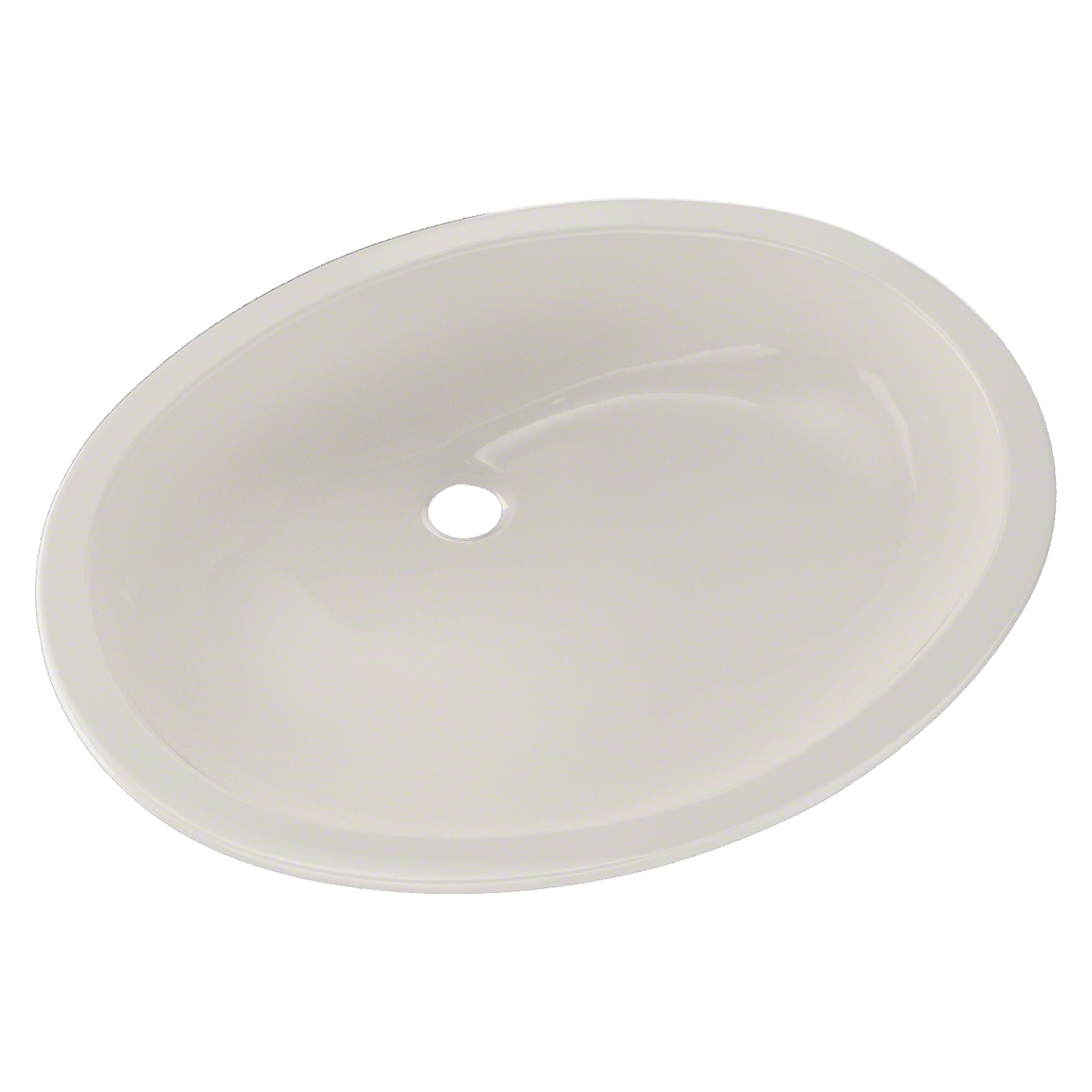 TOTO® Dantesca® Oval Undermount Bathroom Sink with CEFIONTECT, Colonial White - LT597G#11