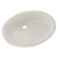 TOTO® Dantesca® Oval Undermount Bathroom Sink with CEFIONTECT, Colonial White - LT597G#11 ...