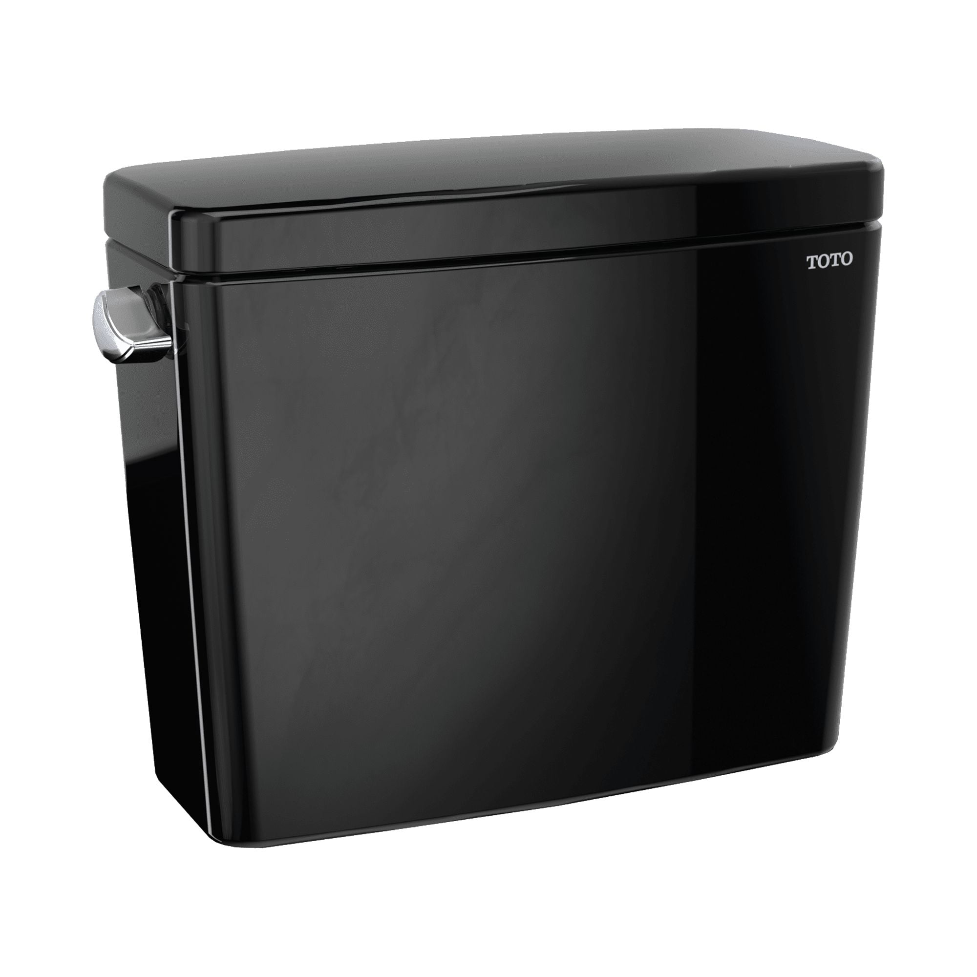 TOTO Drake 1.6 GPF Toilet Tank with WASHLET+ Auto Flush Compatibility, Ebony - ST776SA#51