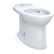 TOTO® Drake® Elongated TORNADO FLUSH® Toilet Bowl with CEFIONTECT®, Cotton White - C776CEG#01