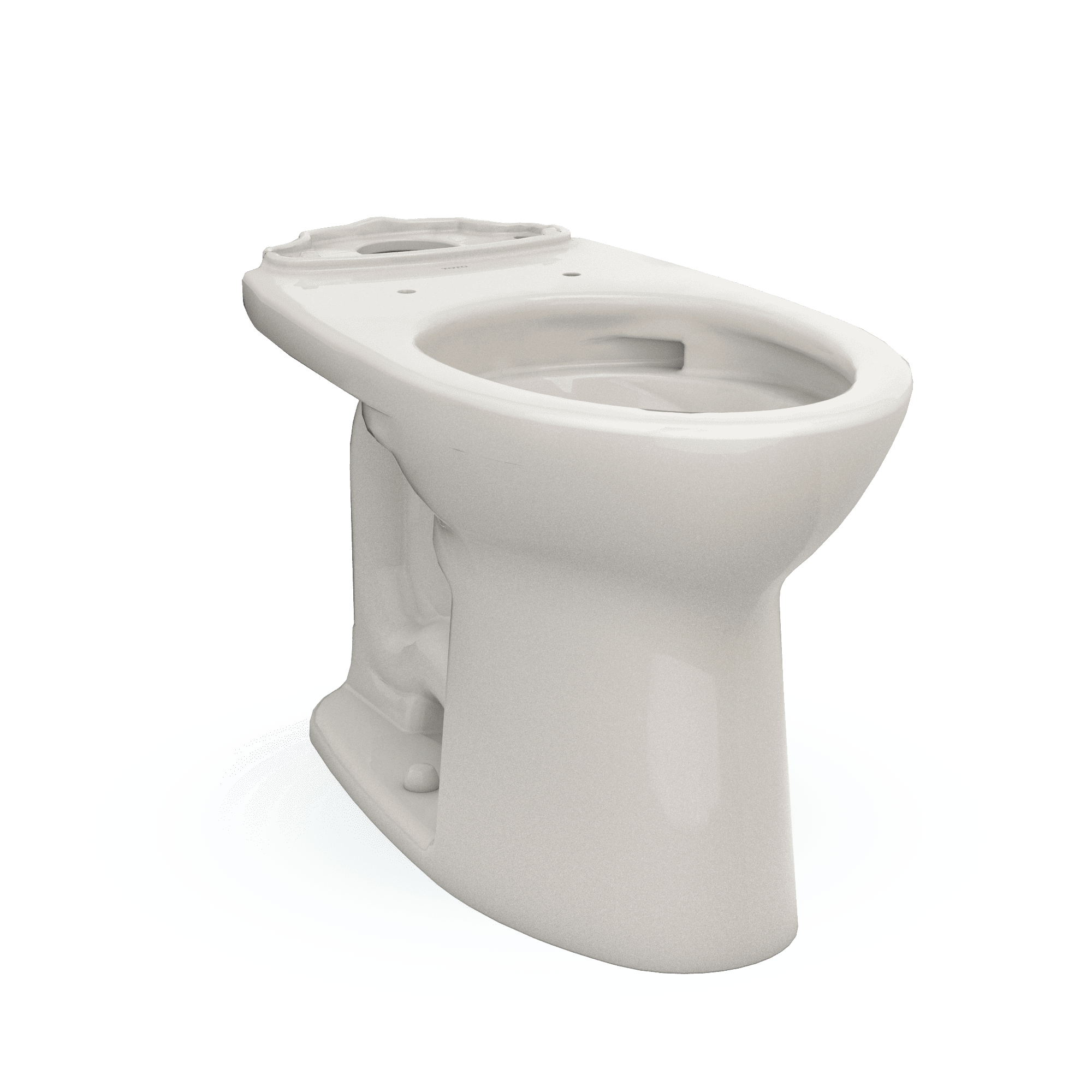TOTO® Drake® Elongated TORNADO FLUSH® Toilet Bowl with CEFIONTECT ...