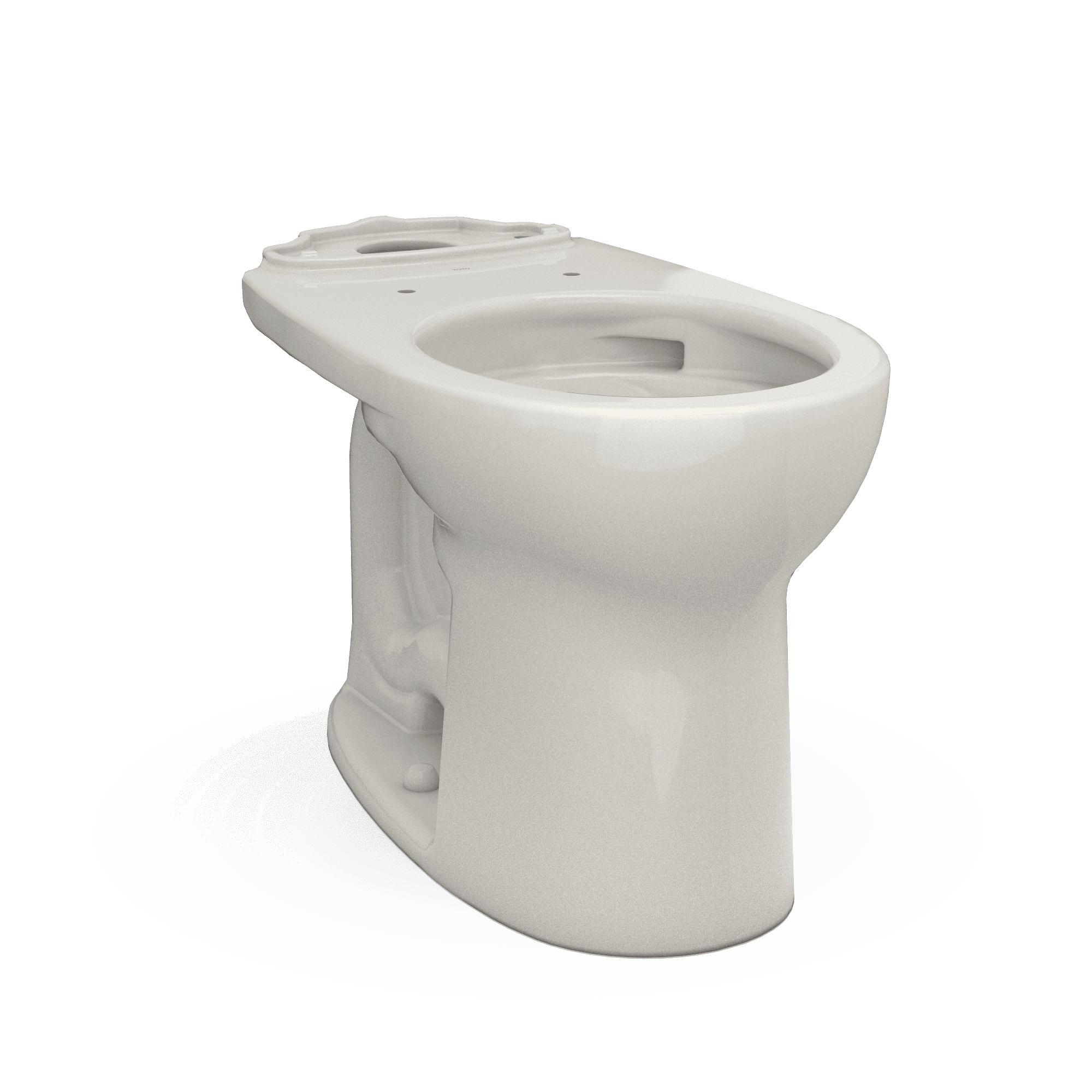 TOTO Drake Round TORNADO FLUSH Toilet Bowl with CEFIONTECT, Sedona Beige - C775CEFG#12