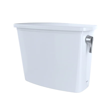 TOTO ST744ER#01 Drake Transitional E-Max 1.28 GPF Toilet Tank with Right-Hand Trip Lever