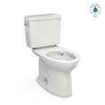 thumbnail image 1 of TOTO® Drake® Two-Piece Elongated 1.28 GPF TORNADO FLUSH® Toilet with CEFIONTECT®, Colonial White - CST776CEG#11, 1 of 5