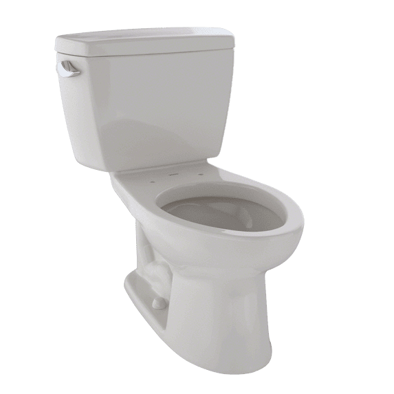 TOTO® Drake® Two-Piece Elongated 1.6 GPF ADA Compliant Toilet with Insulated Tank, Sedona Beige - CST744SLD#12
