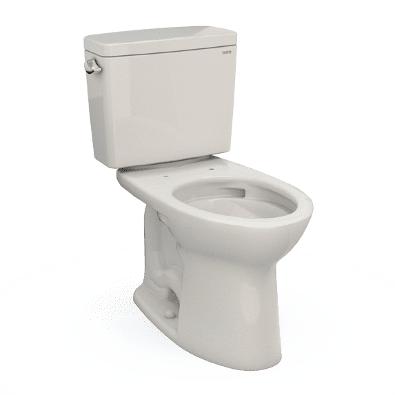 TOTO® Drake® Two-Piece Elongated 1.6 GPF TORNADO FLUSH® Toilet with CEFIONTECT®, Sedona Beige - CST776CSG#12