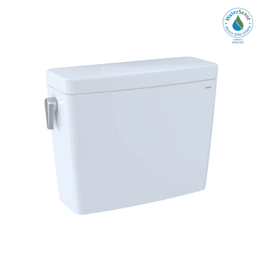 TOTOÂ® DrakeÂ® Two-Piece Elongated Dual Flush 1.28 and 0.8 GPF Toilet Tank with WASHLETÂ®+ Auto Flush Compatibility, Cotton White - ST746EMA#01