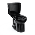 thumbnail image 1 of TOTO® Drake® Two-Piece Round 1.6 GPF Universal Height TORNADO FLUSH® Toilet, Ebony - CST775CSF#51, 1 of 5