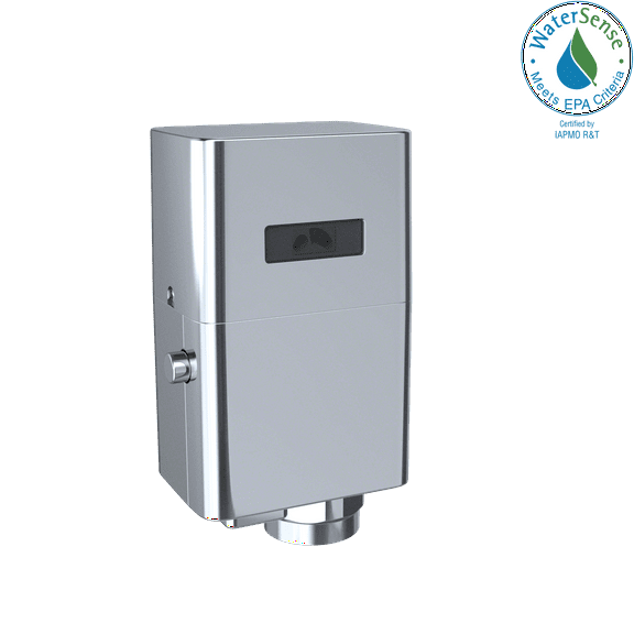 TOTO ECOPOWER Touchless 1.0 GPF Toilet Flushometer Valve, Polished Chrome - TET6UAR#CP