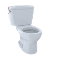 thumbnail image 1 of TOTO® Eco Drake® Two-Piece Round 1.28 GPF Toilet, Cotton White - CST743E#01, 1 of 2
