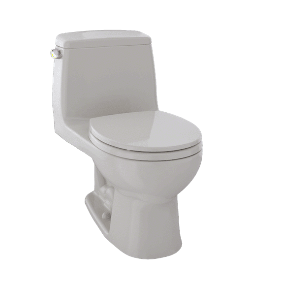 TOTO® Eco UltraMax® One-Piece Round Bowl 1.28 GPF Toilet, Sedona Beige - MS853113E#12