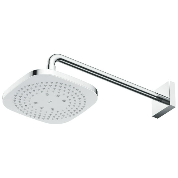 TOTO G Series 2.5 GPM Single Spray 8.5 inch Square Showerhead with COMFORT WAVE Technology, Polished Chrome - TBW02003U1#CP