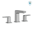 thumbnail image 1 of TOTO® GB Series 1.2 GPM Two Handle Widespread Bathroom Sink Faucet with Drain Assembly, Polished Chrome - TLG10201U#CP, 1 of 5