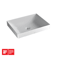 thumbnail image 1 of TOTO® Kiwami® Rectangular 20" Vessel Bathrroom Sink with CEFIONTECT, Cotton White - LT475GR#01, 1 of 6