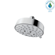TOTO  L Series 1.75 GPM Multifunction 4 inch Modern Round Showerhead, Polished Chrome - TBW01013U4#CP
