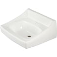 thumbnail image 1 of TOTO LT307#01 White Bathroom Sink, Vitreous China, Wall Mount Bowl Size 14-3/4, 1 of 2