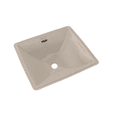 thumbnail image 1 of TOTO® Legato® Rectangular Undermount Bathroom Sink with CEFIONTECT, Bone - LT624G#03, 1 of 3