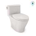 thumbnail image 1 of TOTO® Nexus® One-Piece Elongated 1.28 GPF Universal Height Toilet with CEFIONTECT® and SS124 SoftClose Seat, WASHLET®+ Ready, Colonial White - MS642124CEFG#11, 1 of 5