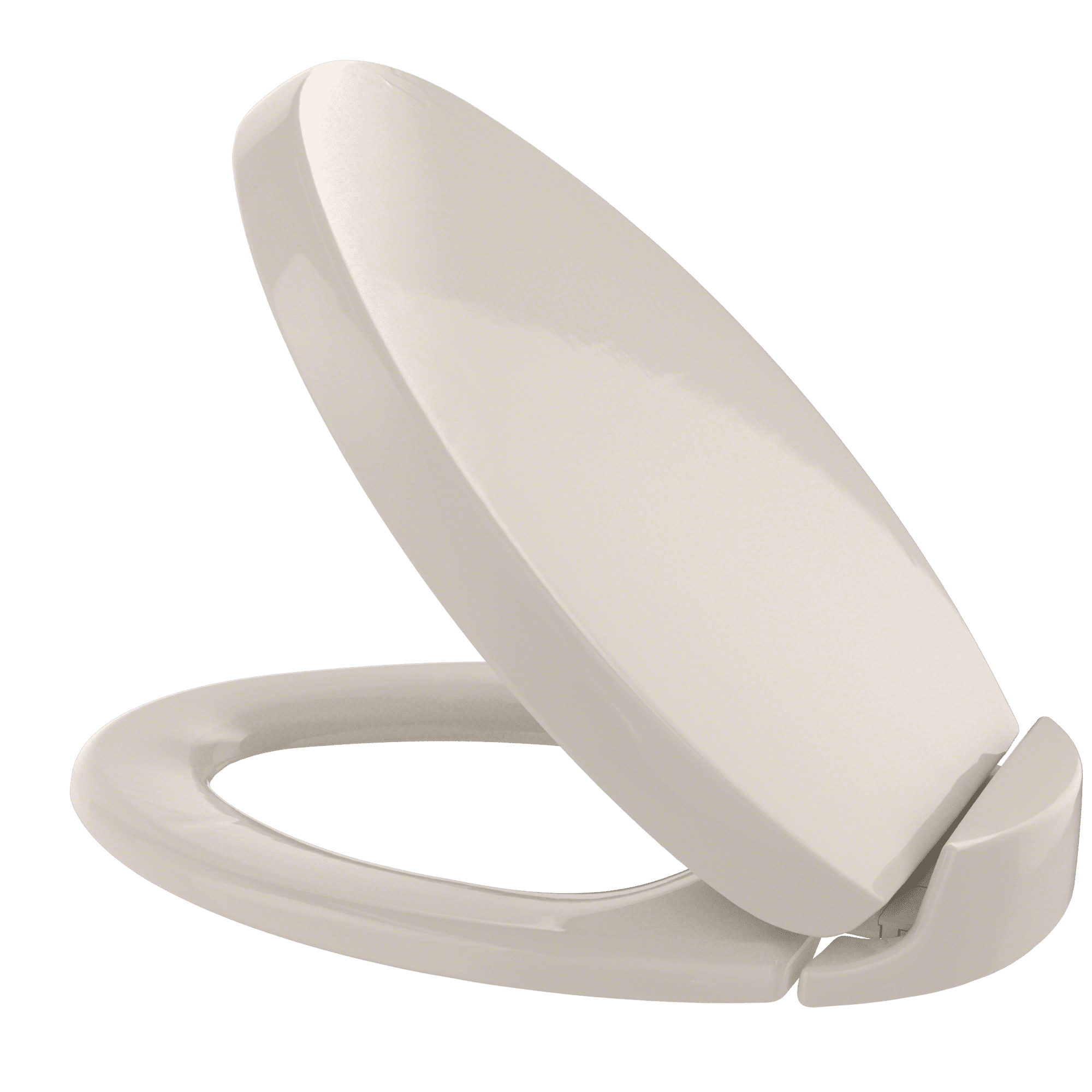 TOTO Oval SoftClose Non Slamming, Slow Close Elongated Toilet Seat and Lid, Bone - SS204#03