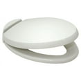 thumbnail image 1 of TOTO SS204#11 Toilet Seat, With Cover, polypropylene, Elongated, White, 1 of 3