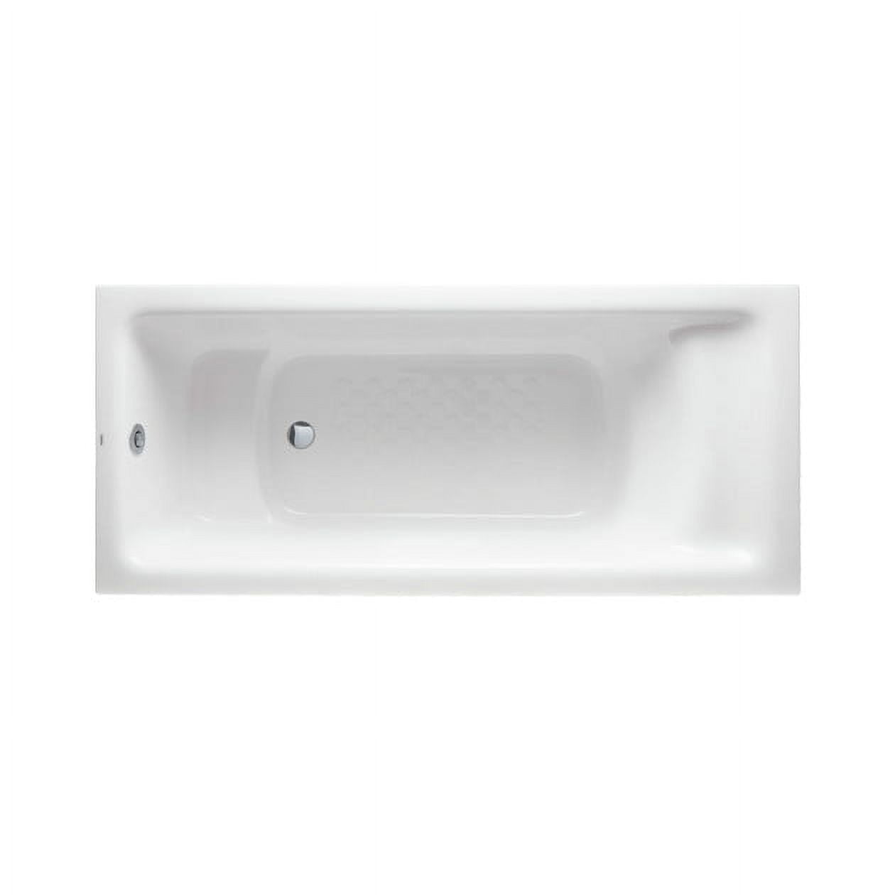 TOTO PPY1780PTEU#P Flotation Drop-In 1700 Soaker Tub w/ RECLINE COMFORT (Pearl White)