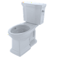 thumbnail image 1 of TOTO® Promenade® II 1G® Two-Piece Elongated 1.0 GPF Universal Height Toilet with CEFIONTECT and Right-Hand Trip Lever, Cotton White - CST404CUFRG#01, 1 of 5