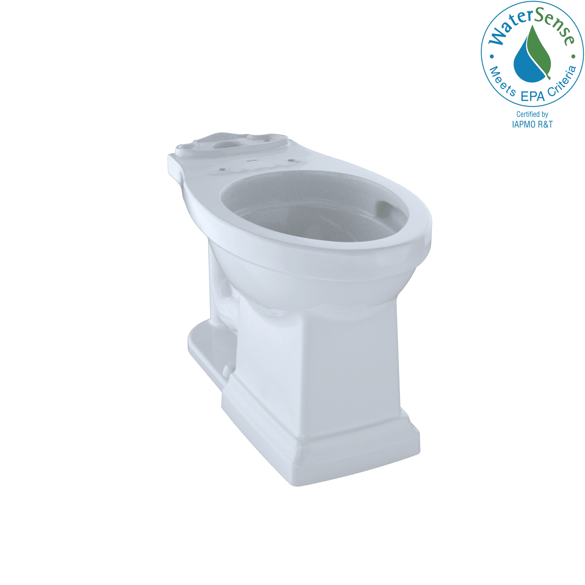 TOTO® Promenade® II Universal Height Toilet Bowl with CEFIONTECT, Cotton White - C404CUFG#01