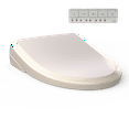 thumbnail image 1 of TOTO® S7 WASHLET® Electronic Bidet Toilet Seat with EWATER+® Bowl and Wand Cleaning, Classic Lid, Elongated, Sedona Beige - SW4724#12, 1 of 5