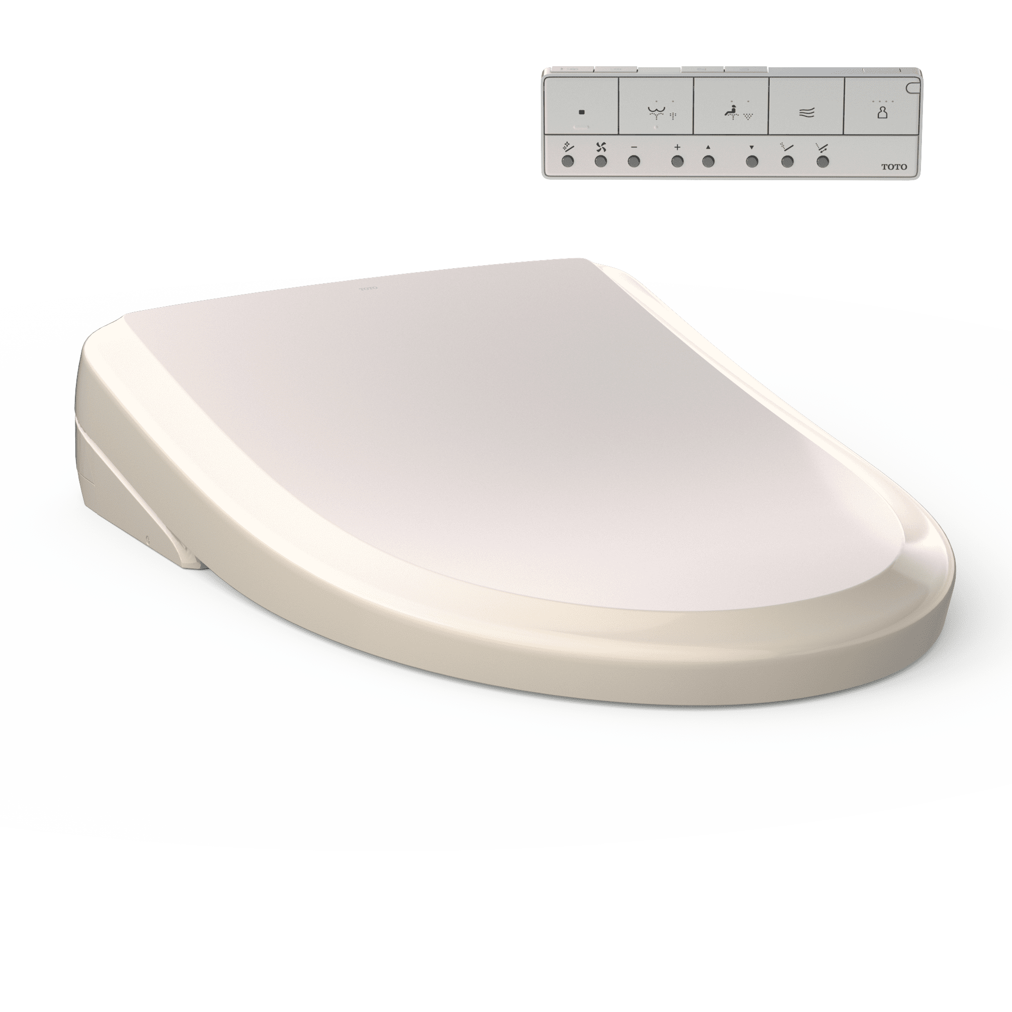 TOTO® S7A WASHLET® Electronic Bidet Toilet Seat with EWATER+® Bowl and Wand Cleaning and Auto Open and Close Classic Lid, Elongated, Sedona Beige - SW4734#12