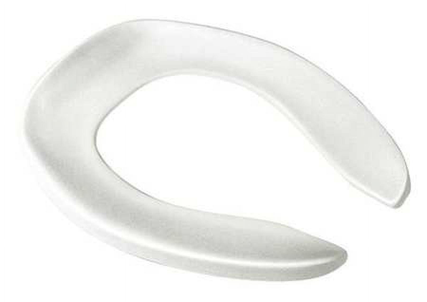 TOTO SC534#01 Toilet Seat, Without Cover, polypropylene, Elongated, White