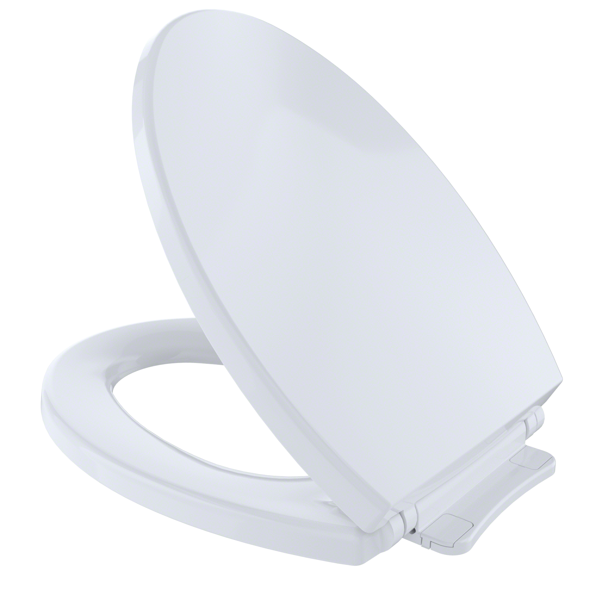TOTO SoftClose Elongated Toilet Seat and Lid in White photo 1