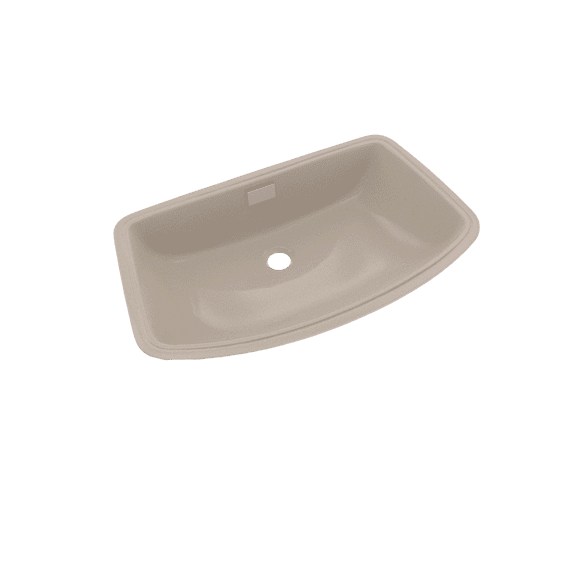 TOTO® Soirée® Arched Front Rectangular Undermount Bathroom Sink, Bone - LT967#03