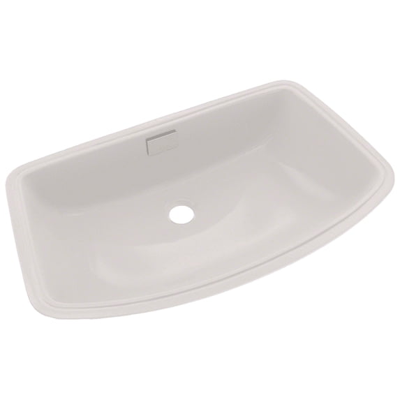 TOTO® Soirée® Arched Front Rectangular Undermount Bathroom Sink, Colonial White - LT967#11
