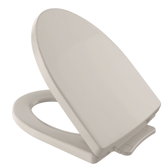 TOTO® Soirée® SoftClose® Non Slamming, Slow Close Elongated Toilet Seat and Lid, Bone - SS214#03