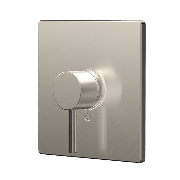 TOTO Square Pressure Balance Valve Shower Trim, Brushed Nickel - TBV02801U#BN