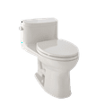 thumbnail image 1 of TOTO® Supreme® II One-Piece Elongated 1.28 GPF Universal Height Toilet with CeFiONtect™, Bone - MS634114CEFG#03, 1 of 2