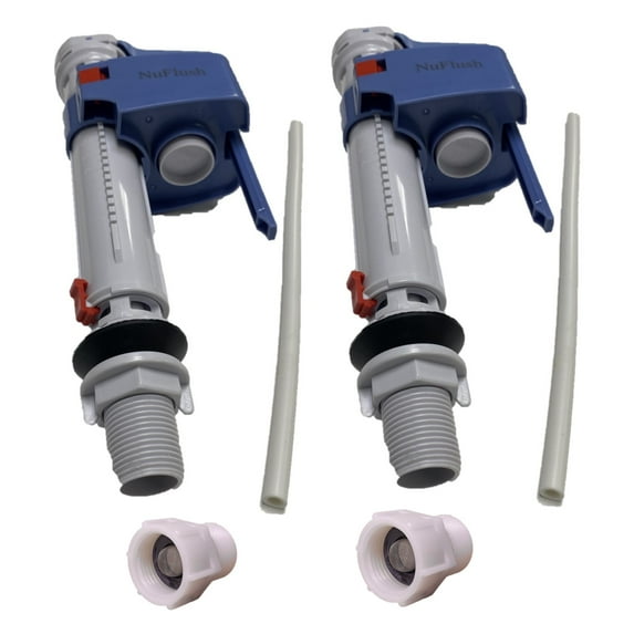 TOTO TSU99A.X Toilet Fill Valve by NuFlush with Screened Filter (2-Pack)