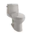 thumbnail image 1 of TOTO® UltraMax® II One-Piece Elongated 1.28 GPF Universal Height Toilet with CeFiONtect?, Bone - MS604114CEFG#03, 1 of 2