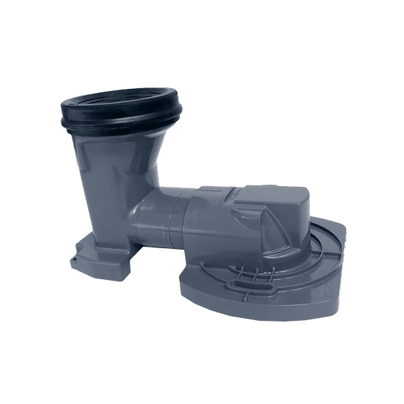 TOTO® Unifit 10 Inch Rough-In Outlet Adapter Trapway for Select Toilets - TSU08W.10