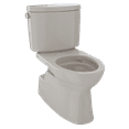 thumbnail image 1 of TOTO? Vespin? II Two-Piece Elongated 1.28 GPF Universal Height Skirted Design Toilet with CeFiONtect?, Bone - CST474CEFG#03, 1 of 2