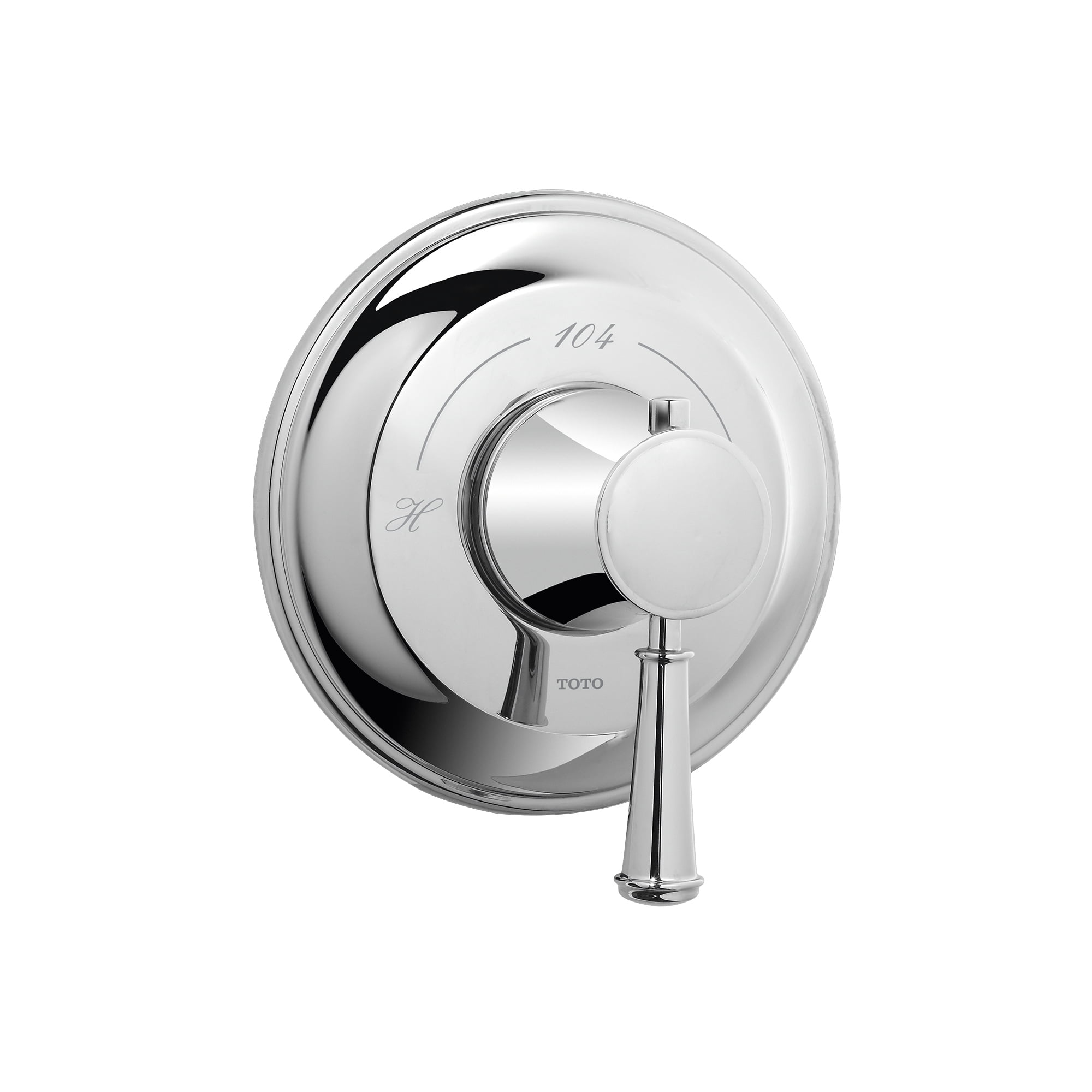 TOTO Guinevere Thermostatic Mixing Valve TS970C#PN - Polished Nickel, One-Way Volume Control