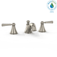 thumbnail image 1 of TOTO® Vivian™ Two Handle Widespread 1.2 GPM Bathroom Sink Faucet, Brushed Nickel - TL220DD112#BN, 1 of 4