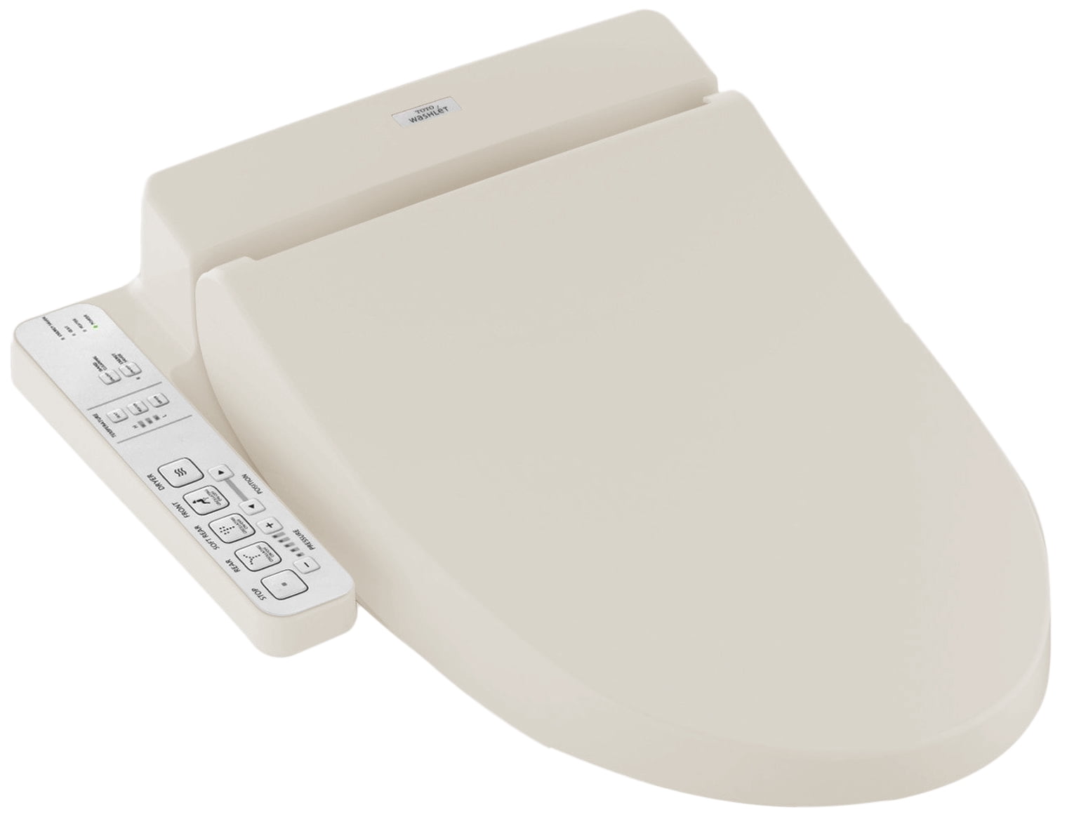 TOTOÃ Â® WASHLETÃ Â® C100 Electronic Bidet Toilet Seat with PreMist