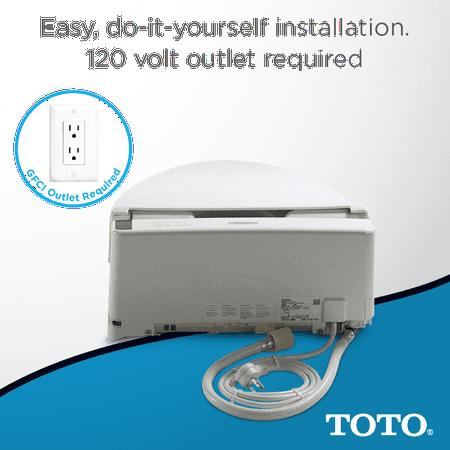 TOTO WASHLET C200 Electronic Bidet Seat Cotton White- SW2043R#01