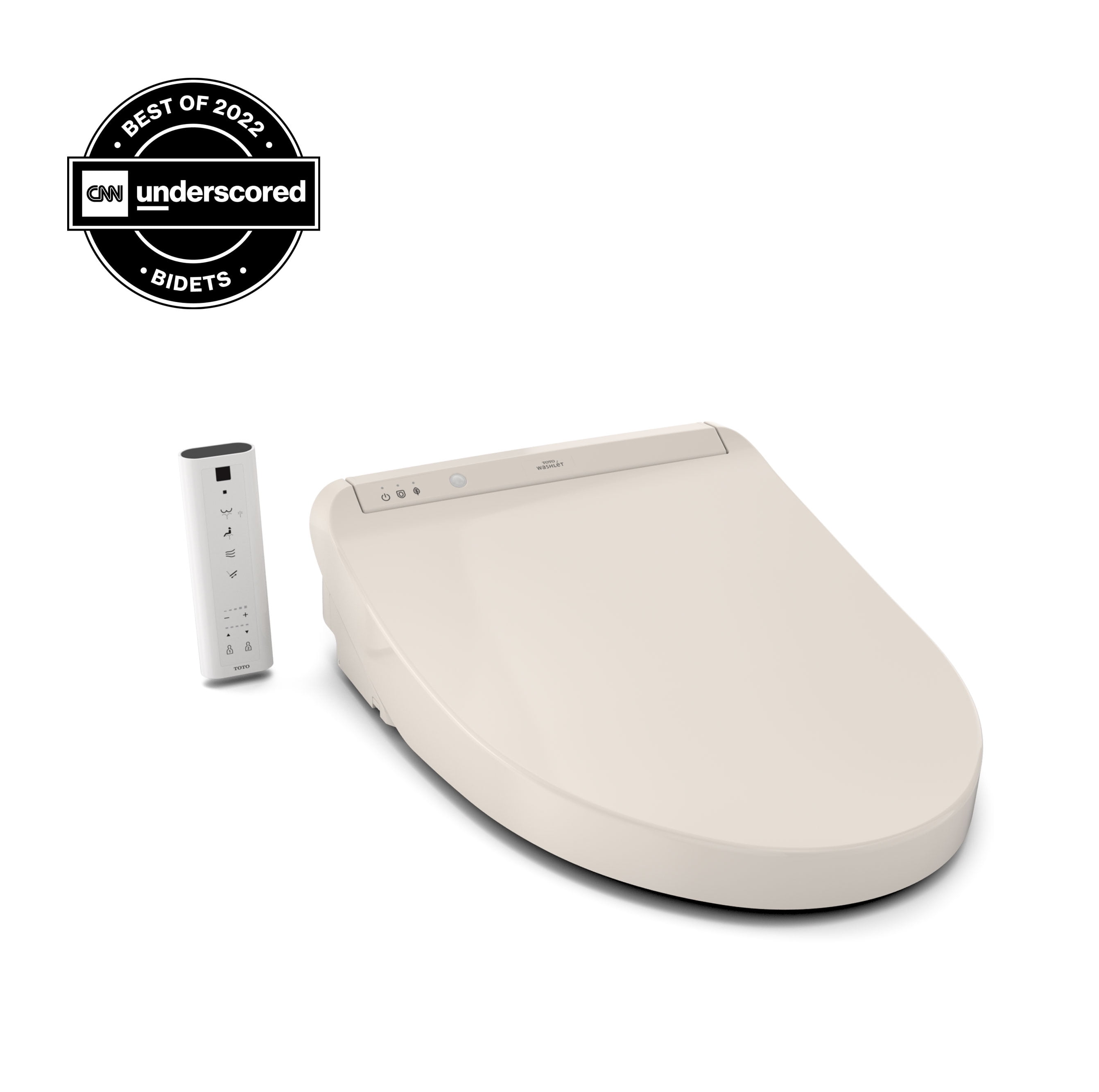TOTO® WASHLET® K300 Electronic Bidet Toilet Seat with Instantaneous Water Heating, PREMIST and EWATER+ Wand Cleaning, Elongated, Sedona Beige - TOTO® WASHLET® K300 Electronic Bidet Toilet Seat with Instantaneous Water Heating, PREMIST and EWATER+ Wand Cleaning, Elongated, Sedona Beige -