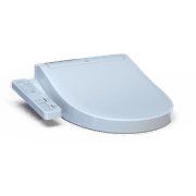 TOTO  WASHLET  KC2 Electronic Bidet Toilet Seat with Heated Seat and SoftClose Lid, Round, Cotton White - SW3023#01